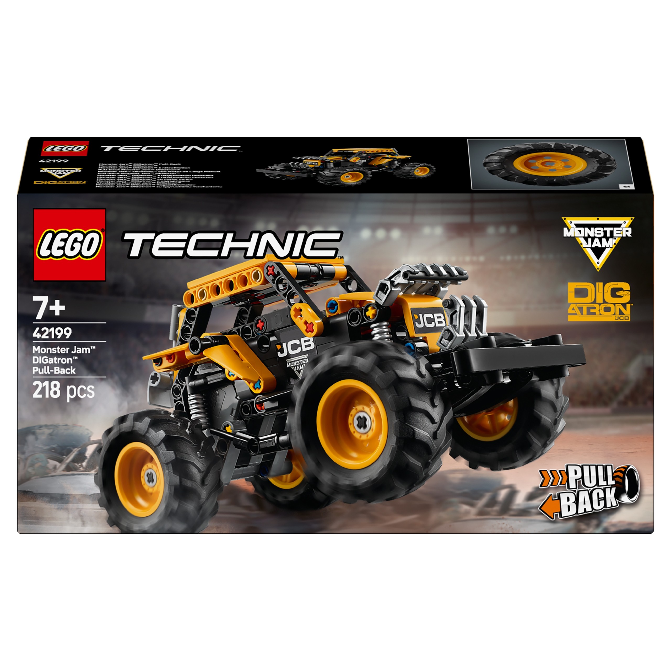 LEGO Technic 42199 Monster Jam DIGatron s navíjacím motorom